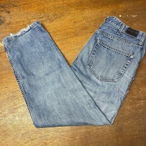 Lands End Jeans - Traditional Fit - Distressed - Womens Size 33 Regular